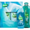 Radox Feel Active sprchový gel 250 ml + Stress Relief pěna do koupele 500 ml dárková sada