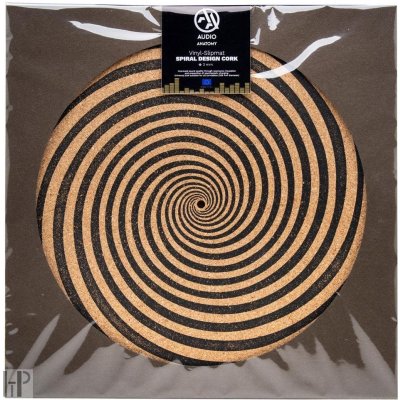 Audio Anatomy CORK SPIRAL DESIGN: Antivibrační korkový slipmat 3mm – Zboží Mobilmania