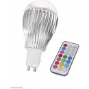 RGB LED žárovka svíčka E14 3W color set 3 ks