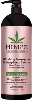 Hempz Denní krémový šampon pro barvené vlasy grapefruit a malina 1000 ml