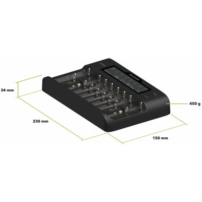 AlzaPower Battery Charger AP820BAPW-CHAP820B – Zboží Živě