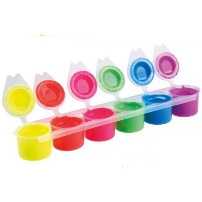 Madrid Papel Temperové barvy sada (6x15ml) neonové – Zbozi.Blesk.cz