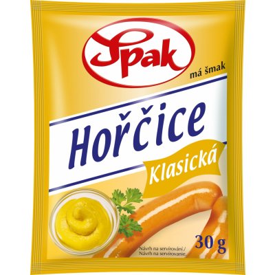 Spak Hořčice klasická 50 x 30 g – Zboží Dáma