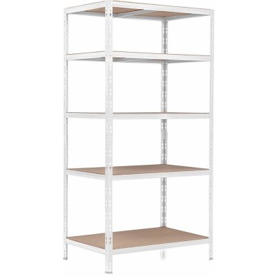 Trestles Regál Super Hit RNDU-KUI 1800 x 900 x 600 mm 5 polic bílý – Zboží Dáma