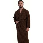 Pánský buklé župan s límcem hnědý 1ZF3109 hnědá – Zboží Dáma