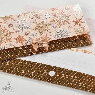 ARGUS Obálka na peníze vánoční luxusní 81-6055 – Zboží Dáma