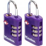 Master Lock 4686EURT fialový 2 ks – Hledejceny.cz