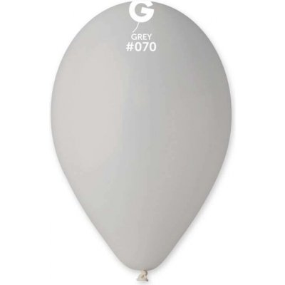 Gemar #070 Balónek 33 cm 13" šedý ZIP BAGS – Zboží Dáma