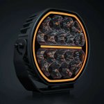 Strands LED reflektor Big energy 2.0 9", s pozičním světlem, 10-32V, 140W, 12900lm, černý