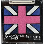 Rimmel Glam Eyes HD Quad oční stíny 8 True Union Jack 2,5 g – Zbozi.Blesk.cz