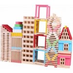 Bino Dřevěná stavebnice město – Zboží Živě