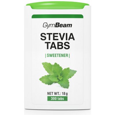 GymBeam Stevia tabs - sladidlo 300 tab – Zboží Mobilmania