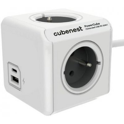 Cubenest PowerCube Extended USB C+C PD 35 W 6974699971146 – Zboží Živě