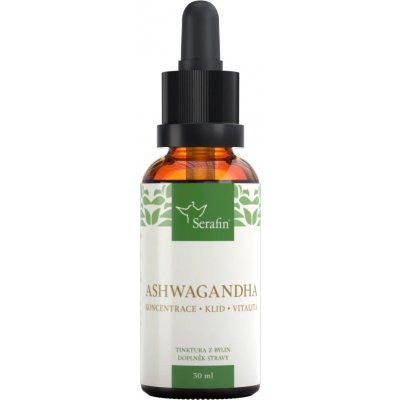 Serafin Ashwagandha tinktura z kořene 30 ml – Hledejceny.cz