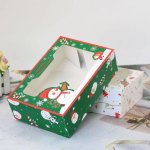 Krabička na vánoční cukroví zelená sněhulák 22x15x7cm Cakesicq – Zboží Dáma Krabička na vánoční cukroví zelená sněhulák 22x15x7cm Cakesicq – Zboží Dáma