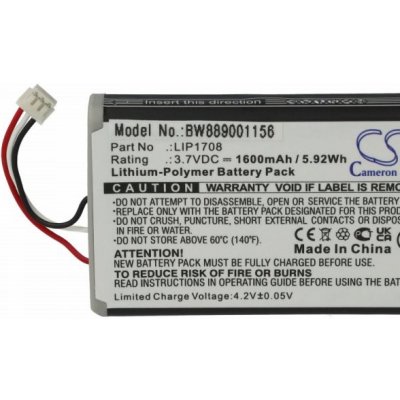 VHBW Baterie pro Sony PlayStation 5 DualSense Wireless Controller, 1600 mAh - neoriginální – Zboží Živě