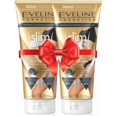 Eveline Cosmetics Slim 4D Gold sérum na hubnutí a tvarování 250 ml – Zboží Dáma