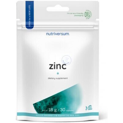 Nutriversum Zinc 30 kapslí – Hledejceny.cz