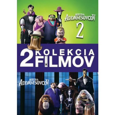 Addamsova rodina kolekce 1.+2. DVD