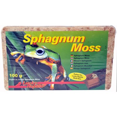 Lucky Reptile Sphagnum Moos rašeliník 100 g – Zboží Dáma