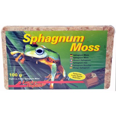 Lucky Reptile Sphagnum Moos rašeliník 100 g – Sleviste.cz