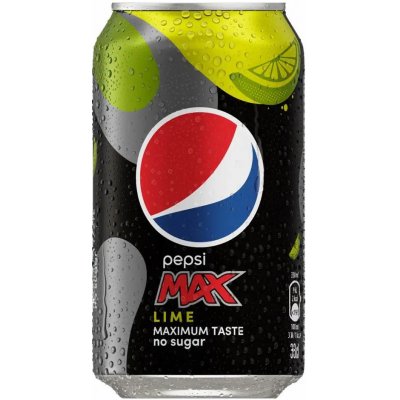 Pepsi Max Lime 330 ml – Zbozi.Blesk.cz