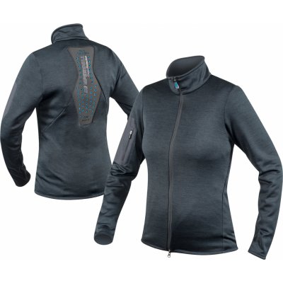 Komperdell Ochrana páteře/bunda v dámský černá /turquoise – Sleviste.cz