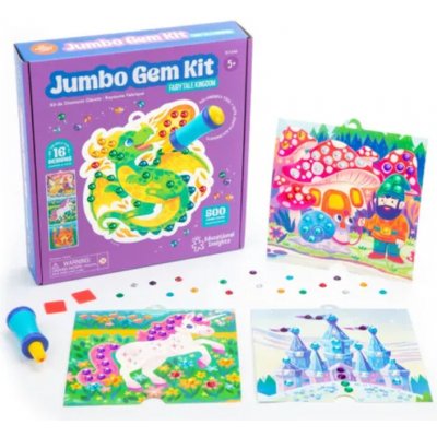 Mamito.cz Educational insights Kreativní sada Jumbo Gem s drahokamy – Hledejceny.cz