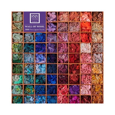 Adult Jigsaw Puzzle: Royal School of Needlework: Wall of Wool: 1000-Piece Jigsaw Puzzles – Hledejceny.cz