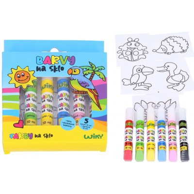 Barvy na sklo 5+1 22ml – Zboží Dáma Barvy na sklo 5+1 22ml – Zboží Dáma