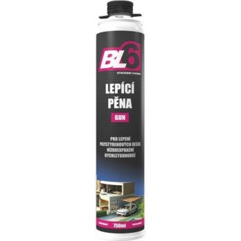 BL6 Lepidlo na polystyren, nízkoexpanzní, rychletuhnoucí, 750 ml