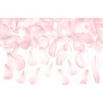 Dekorativní peříčka světle růžová 3g – Zboží Mobilmania