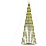 Shumee vánoční stromek kužel 688 teplých bílých LED diod 300 cm – Hledejceny.cz