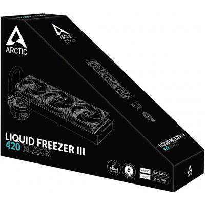 ARCTIC Liquid Freezer III 420 Black ACFRE00137A – Hledejceny.cz