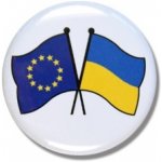 Placka Ukrajina + Evropská unie (EU) - barevná – Hledejceny.cz