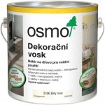 OSMO Dekorační vosk intenzivní odstíny 0,75 l Bílý mat 3186 – HobbyKompas.cz