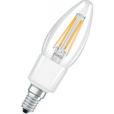 Osram LED světelný zdroj svíčka, 6 W, 806 lm, teplá bílá, E14 LED STAR CL B FIL 60 NON-DIM 6W/8 – Zboží Živě