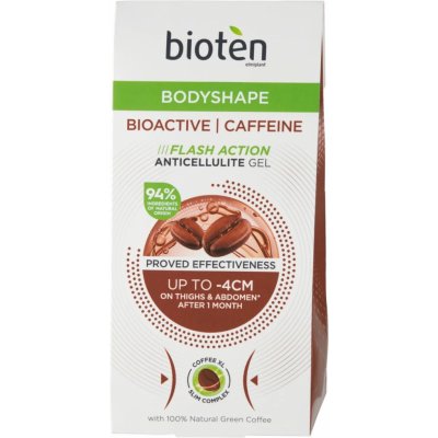 Bioten Bodyshape Bioactive Caffeine Anticellulite Gel gel proti celulitidě 200 ml – Zbozi.Blesk.cz