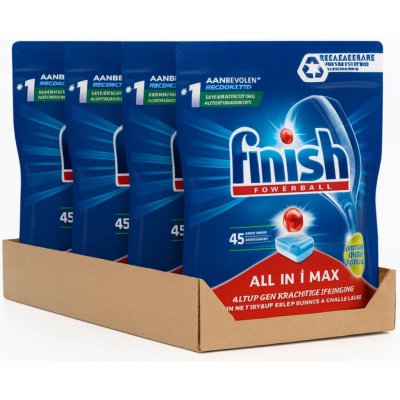 Finish All in1 MAX tablety do myčky 4 x 45 ks – Zboží Dáma