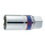 Hlavice nástrčná s gumovou objímkou na zapalovací svíčky King Tony 1/2 CrV 6 hran, 21mm 463521R – Hledejceny.cz