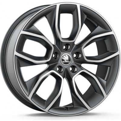 Škoda Crater 7x18 5x112 ET39 anthracite – Hledejceny.cz