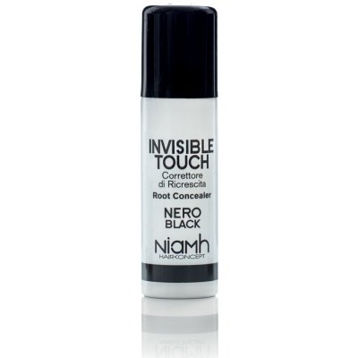 Niamh Hairkoncept Korektor vlasových odrostů Invisible Touch Root Concealer černý 75 ml