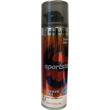 Sportstar Sensitive Skin gel na holení 175 ml