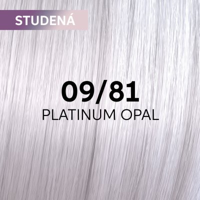 Wella Shinefinity Zero Lift Glaze 09/81 Cool Platinum Opal 60 ml – Hledejceny.cz