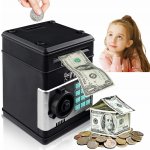 TREZOR POKLADNIČKA BANKOVKY NA MINCE BANKOMAT PIN – Zbozi.Blesk.cz