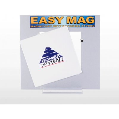 Romba Easy Mag do sádrokartonu magnetický kryt revizního otvoru 350 x 350 mm – Sleviste.cz