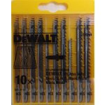 DeWALT DT2290 10-dílná sada do dřeva pro přímočaré pily – Zboží Dáma