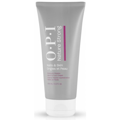 OPI Nature Strong Moisture Mission Hand & Foot Cream 100 ml – Zboží Mobilmania