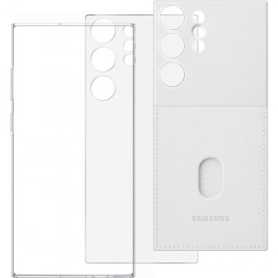 Samsung Galaxy S23 Ultra Ochranný kryt Frame White EF-MS918CWEGWW – Zboží Živě