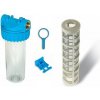 Příslušenství k vodnímu filtru TECNOPLASTIC Filtr DOLPHIN - SADA 10" (filtr, vložka, klíč, držák)